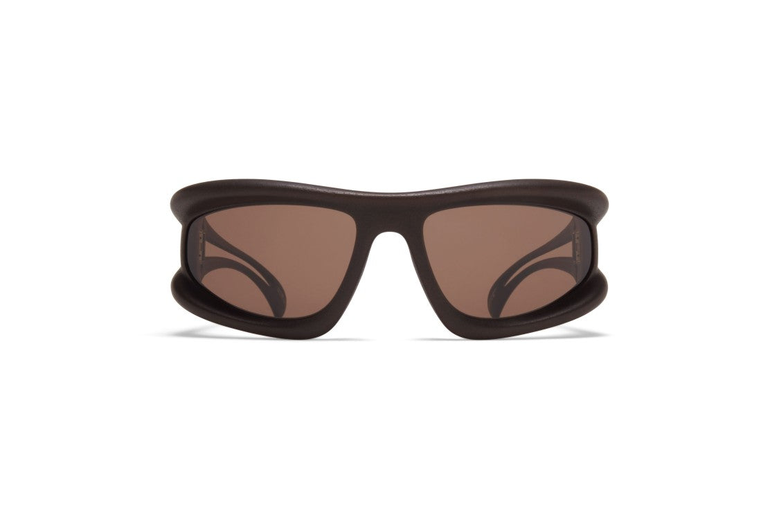 Mykita Marfa Aerodynamic Black Stainless Steel Sunglasses
