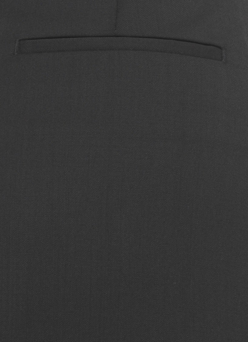 Briglia 1949 Black Borgonuovo Wool-Blend Formal Pants
