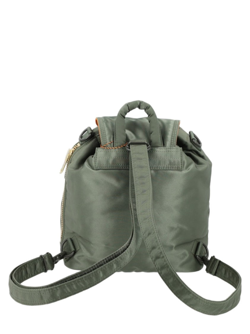 Porter-Yoshida & Co. Green Tanker Flap Top Polyamide Backpack