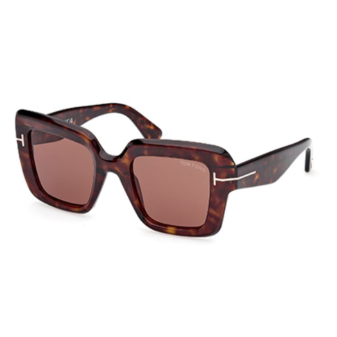 Tom Ford Ft1157 Oversized Tortoiseshell Sunglasses