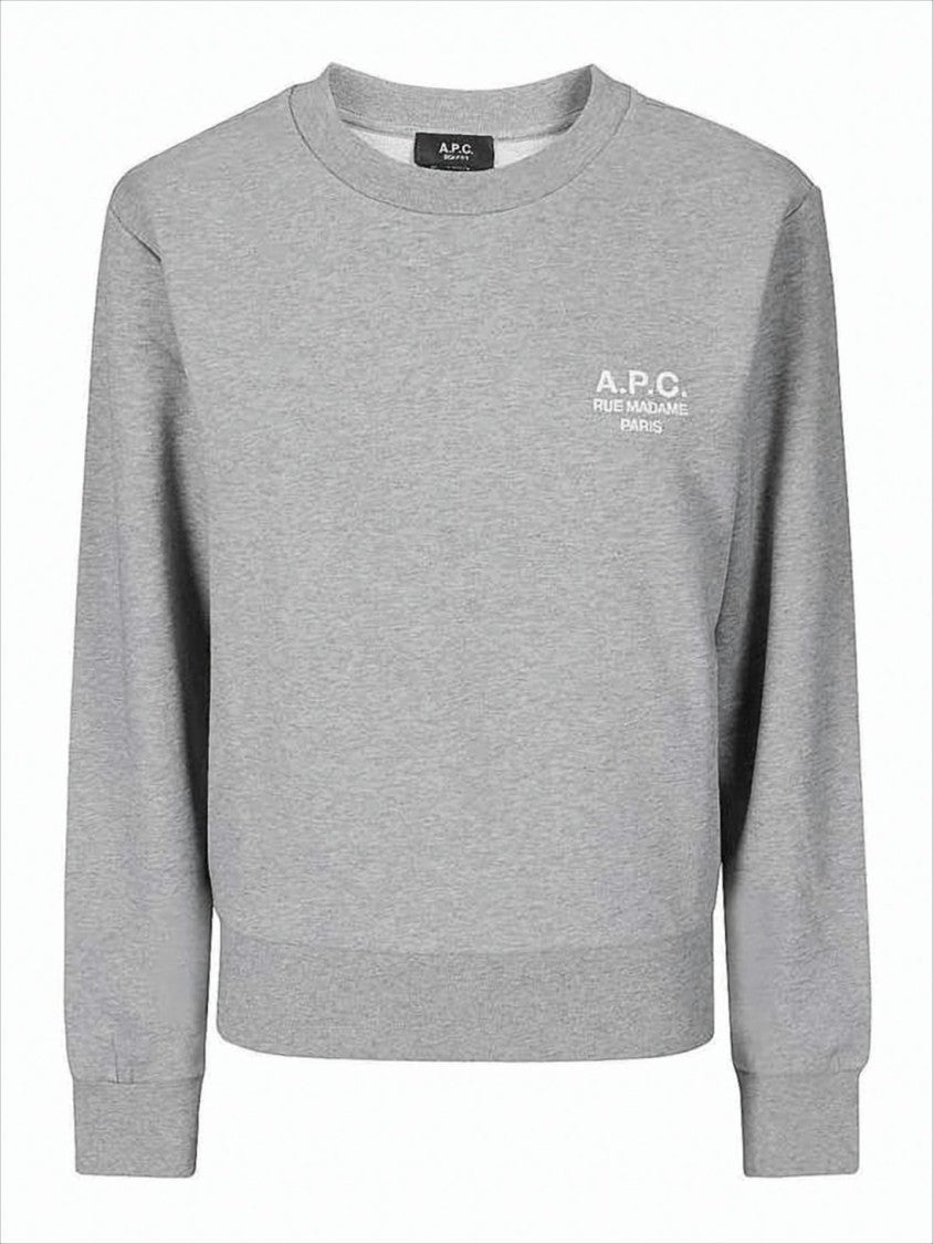A.P.C. Long-Sleeved Crew Neck Sweatshirt