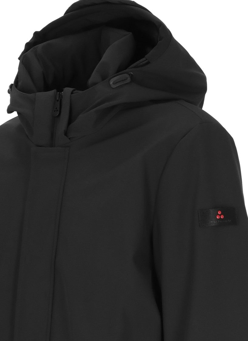 Peuterey Blue Albali Hooded Padded Coat