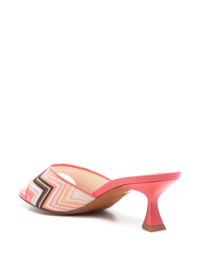 Missoni Open-Toe Minimalist Straps Sandals