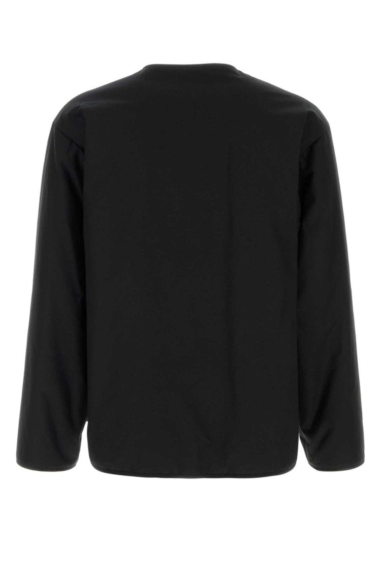 Jil Sander Black Cotton Padded Jacket