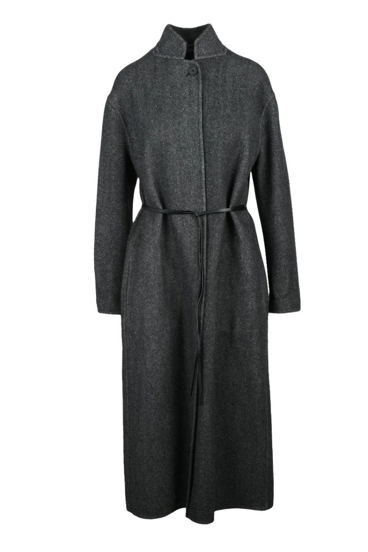Fabiana Filippi Wool Coat - Grey