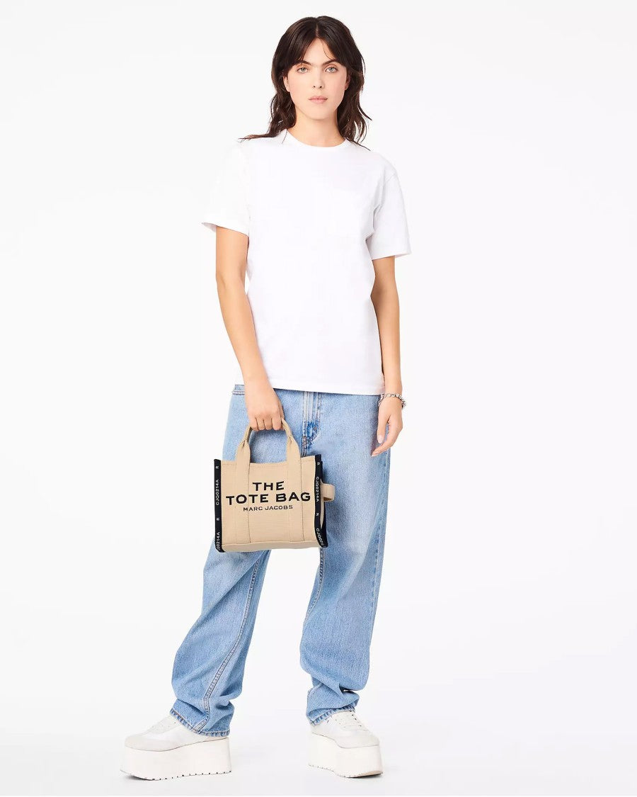 Marc Jacobs The Jacquard Medium Tote Bag - Warm Sand