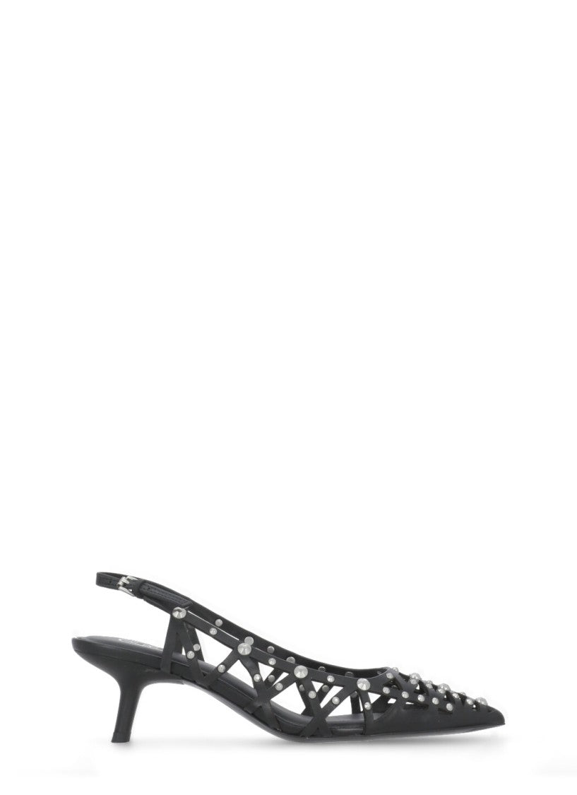 Ash Black Bizarre Slingback