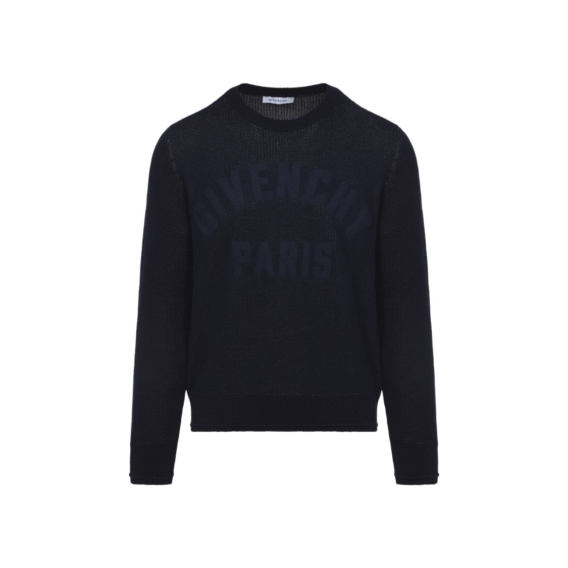 Givenchy Navy Blue Cotton Pullover