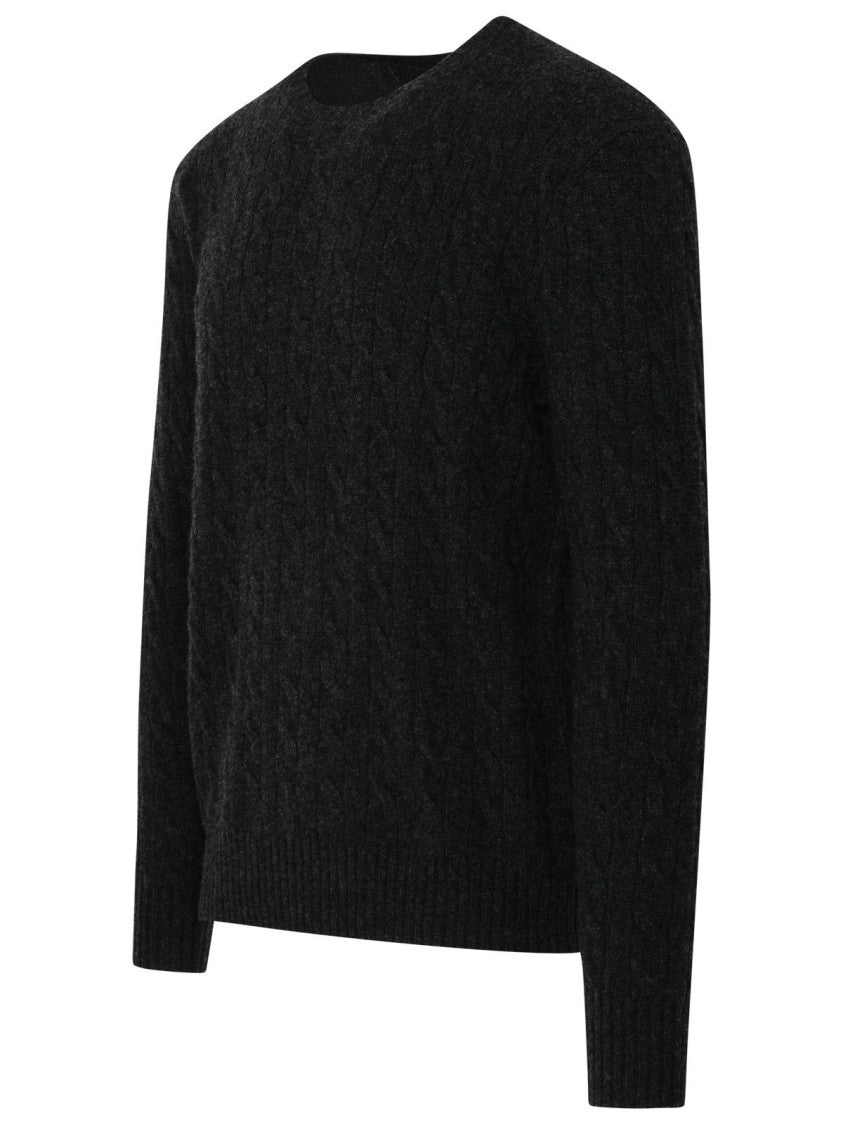 Polo Ralph Lauren Grey Cashmere Blend Sweater