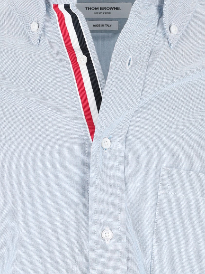 Thom Browne Logo Shirt – Light Blue