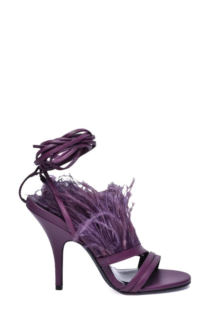 Patrizia Pepe High Heel Sandal - Red
