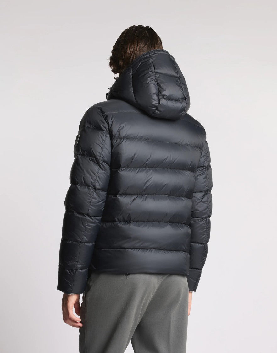 Fay Lightweight Puffer Jacket With Adjustable Hood