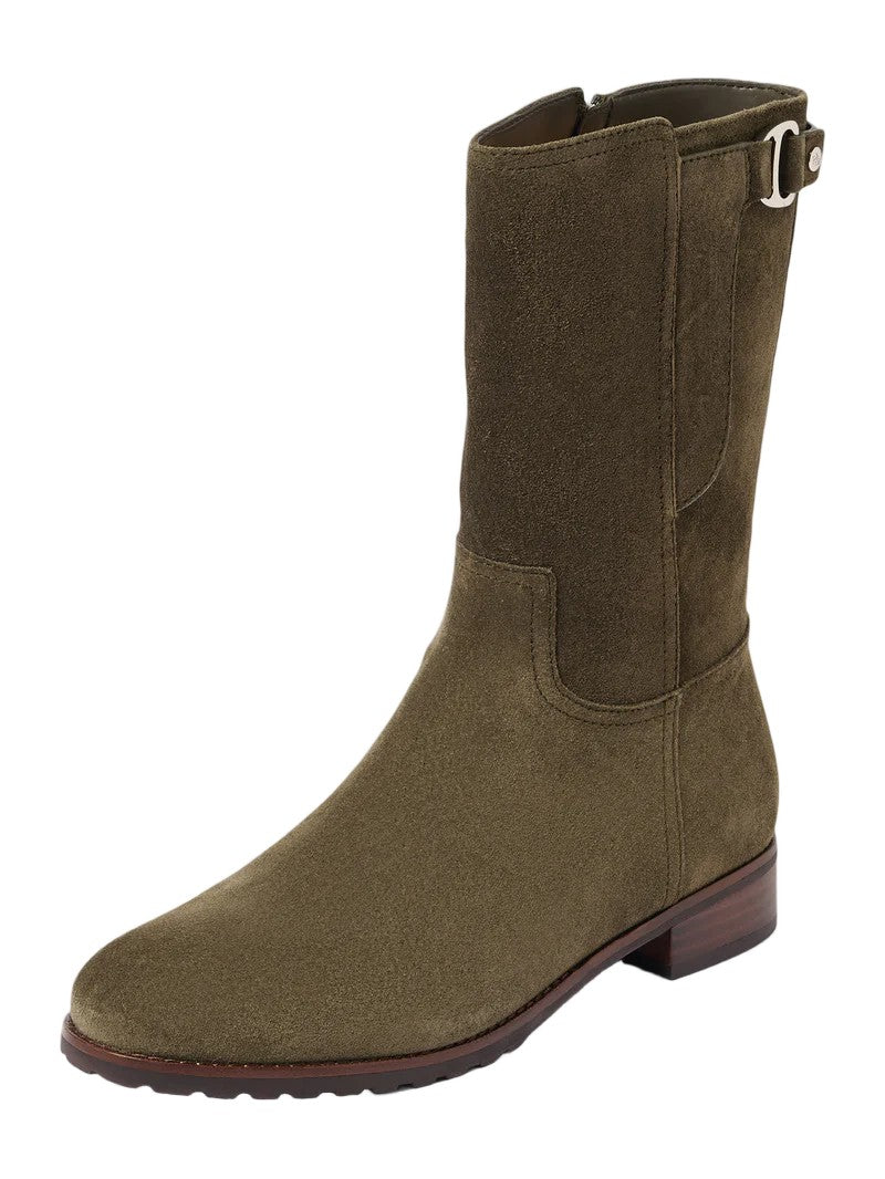 Lauren Ralph Lauren Elegant Mid-Boots With Decorative Strap