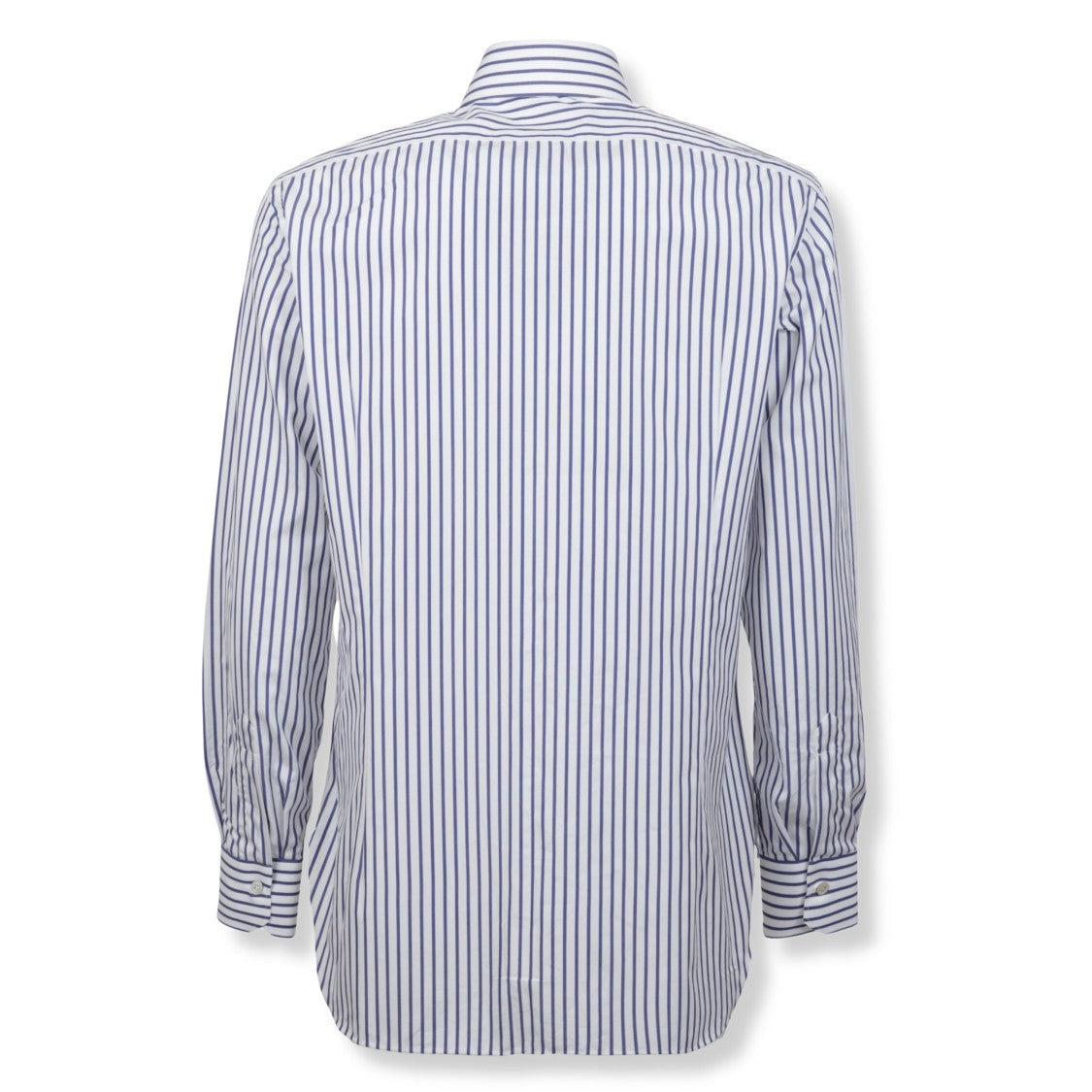 Kiton Striped Point-Collar Shirt