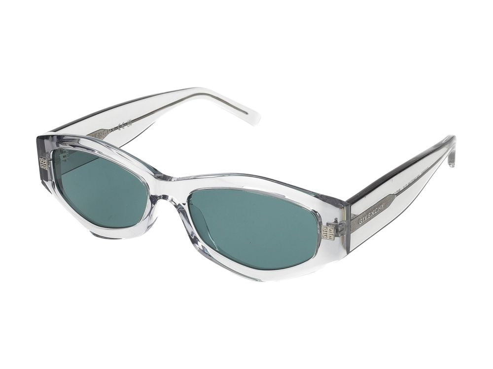 Givenchy Transparent Oversized Geometric Sunglasses