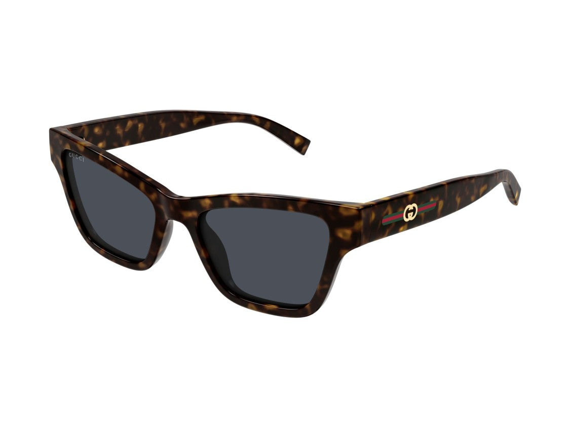 Gucci Gold Gg1982s Tortoiseshell Oversized Square Sunglasses