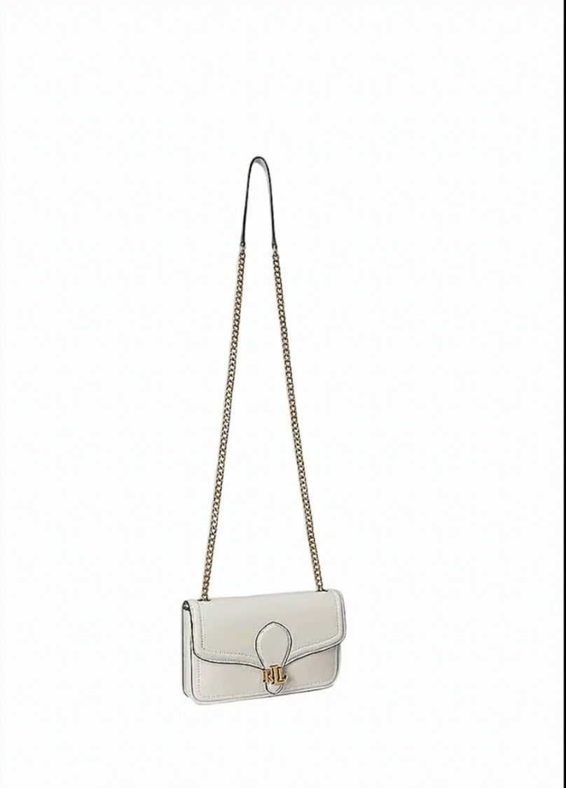 Lauren Ralph Lauren Bradley Hammered Leather Shoulder Bag