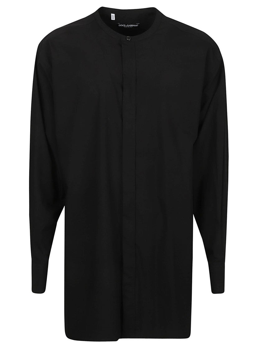 Dolce & Gabbana Tailored Black Dress Shirt