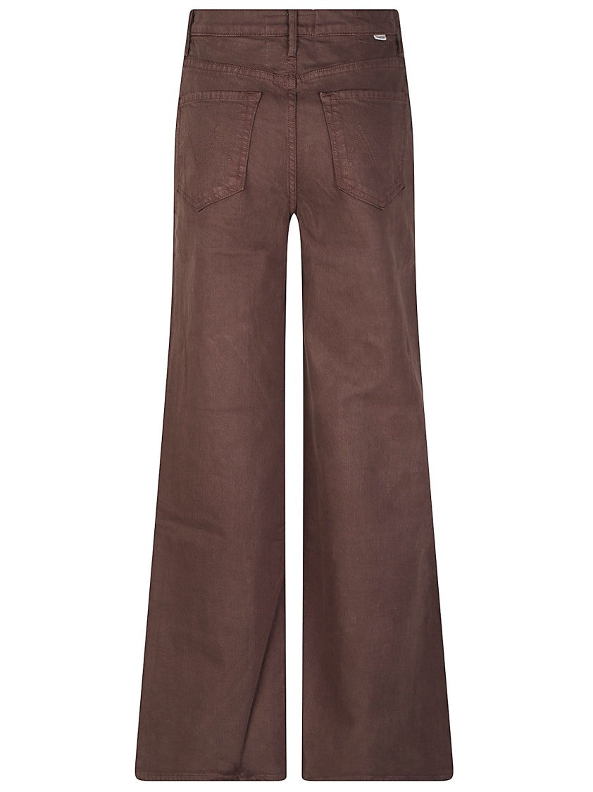 Mother The Undercover Sneak High-Waisted Wide-Leg Jeans