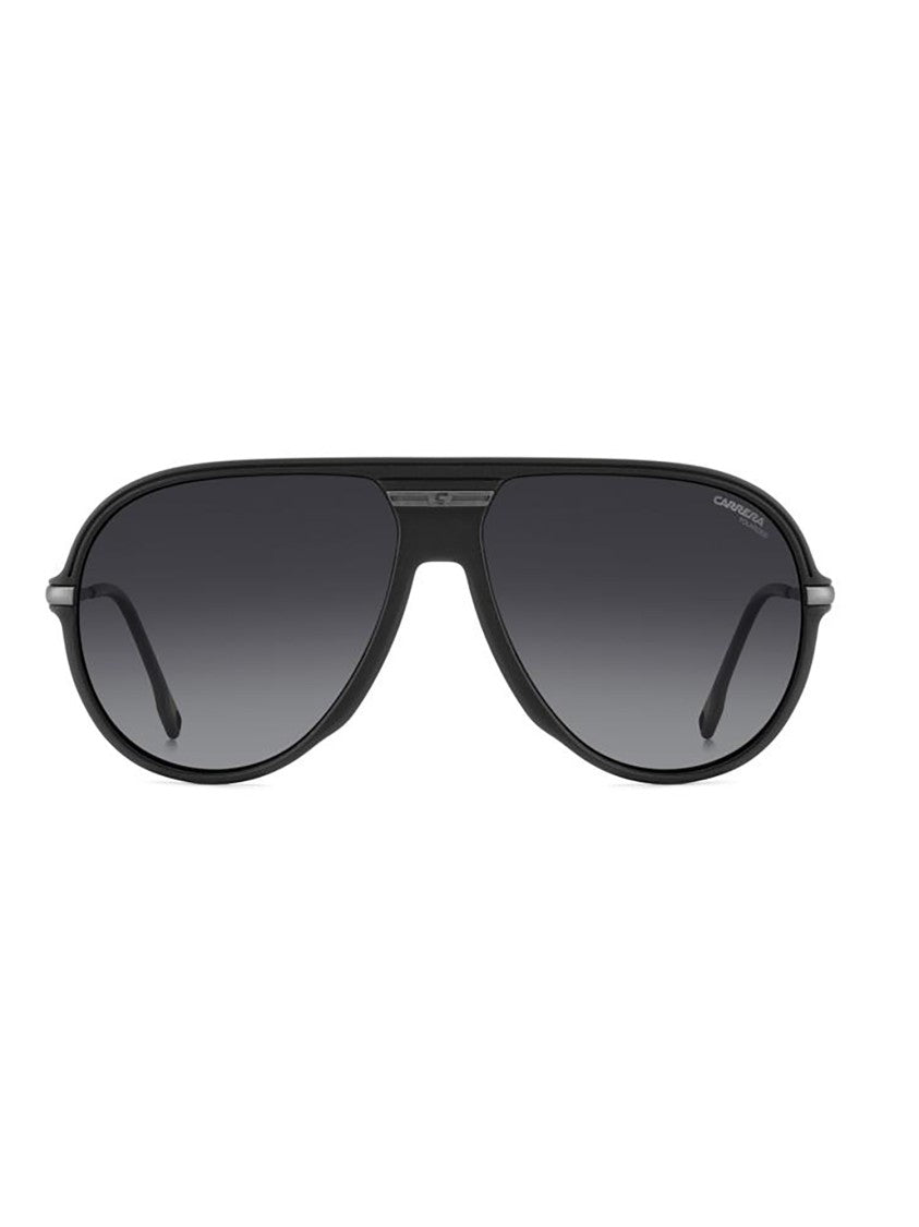 Carrera Oversized Black Frame Gradient Sunglasses With Bold Temples