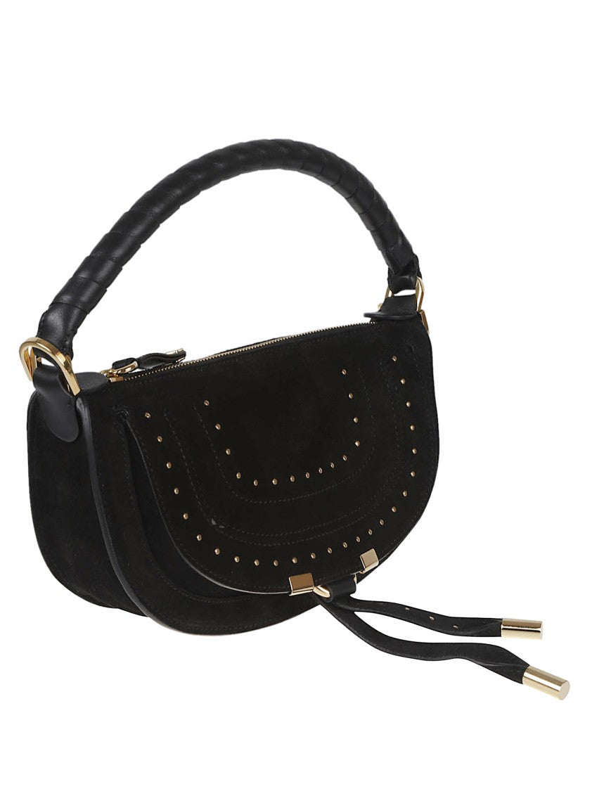 Chloé Suede Suede Studded Marcie Mini Bag