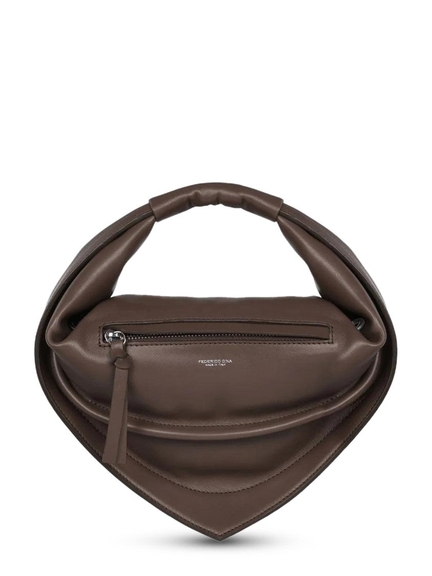 Federico Cina Midi Tortellino Bag With Distinctive Silhouette