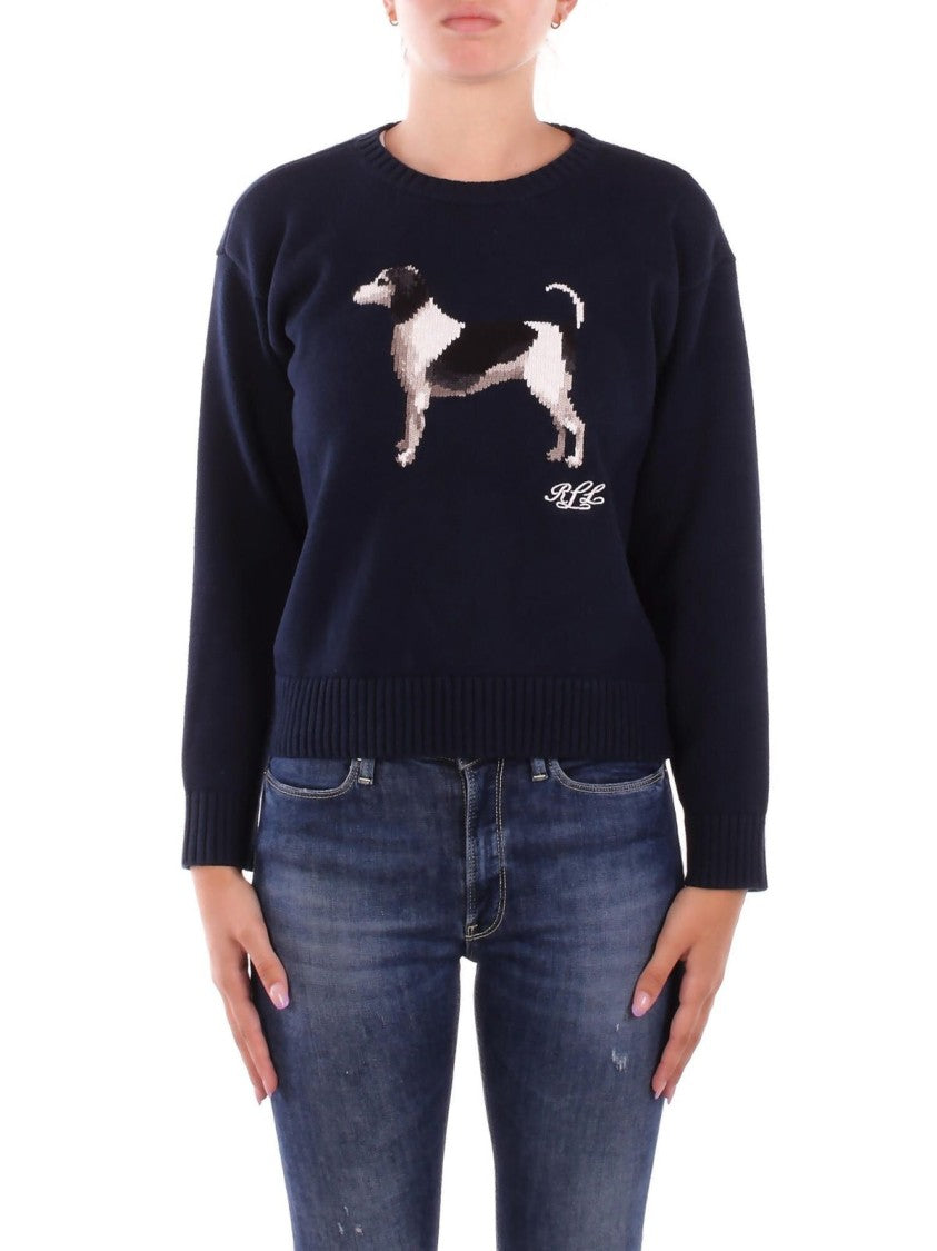 Polo Ralph Lauren English Foxhound Sweater – Blue