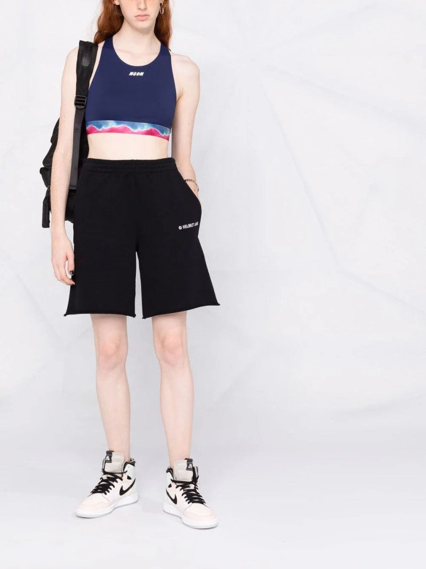 Msgm Tie-Dye Print Sports Bra