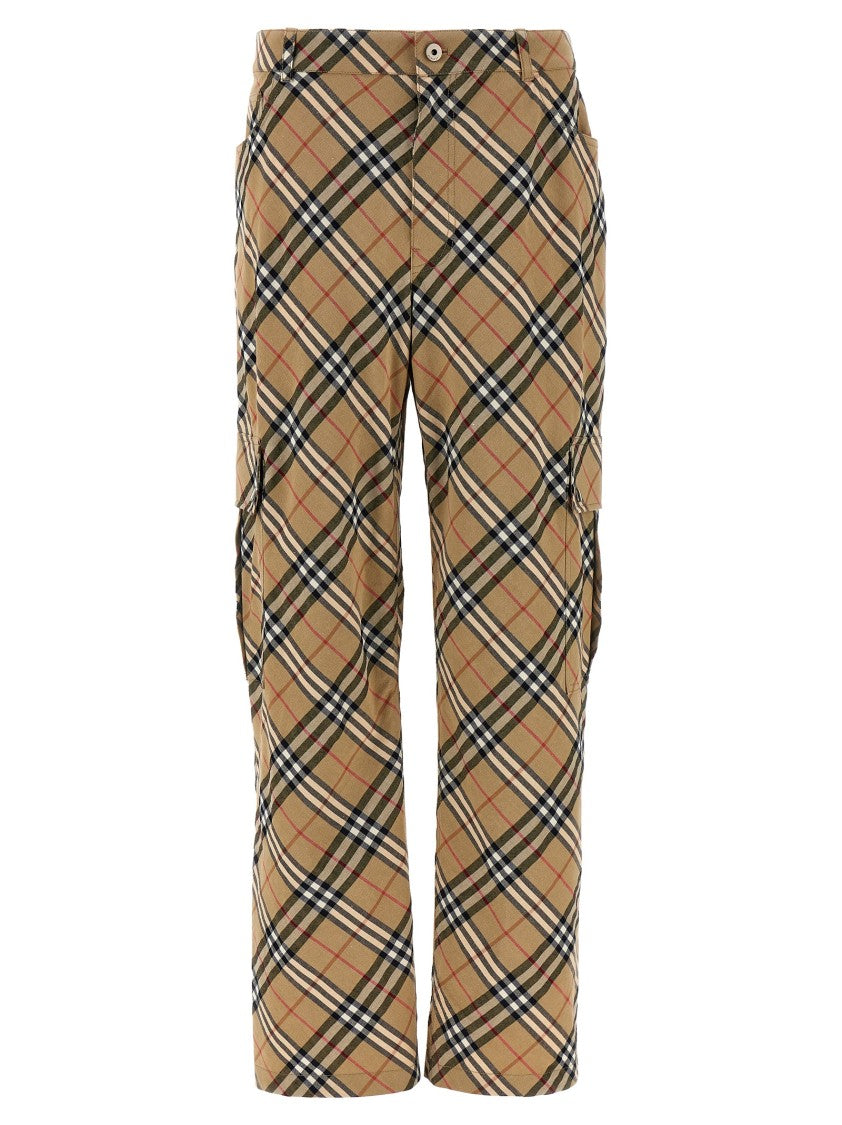 Burberry Burberry Check Stretch Linen