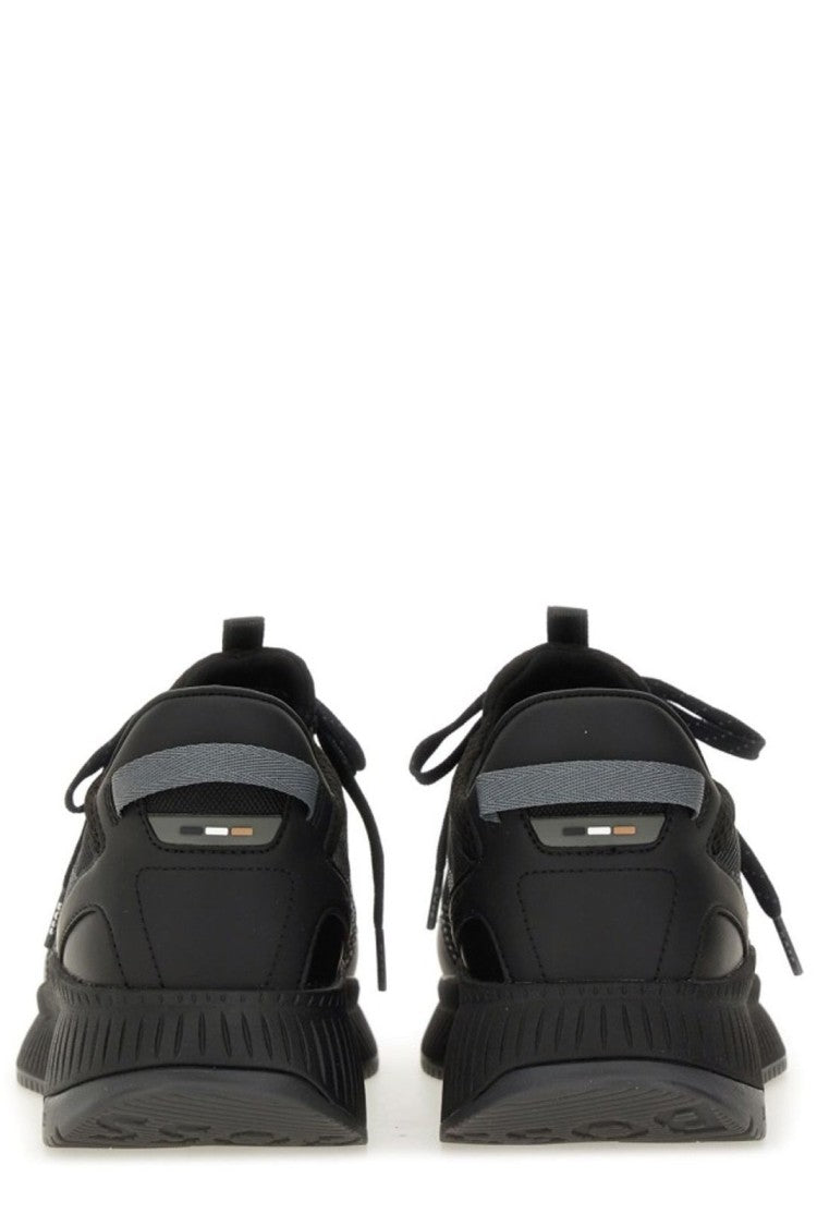 Boss Minimalist Low-Top Sneakers With Subtle Detailing
