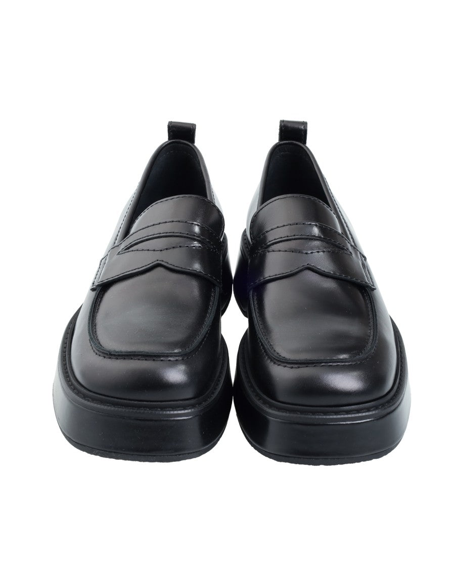 Ami Black Shoes With Rubber Sole