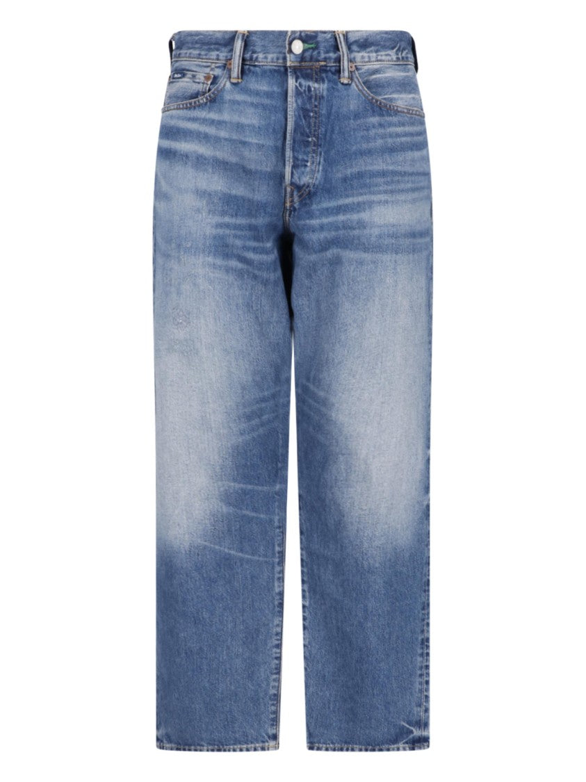 Polo Ralph Lauren Blue Straight Leg Denim Jeans
