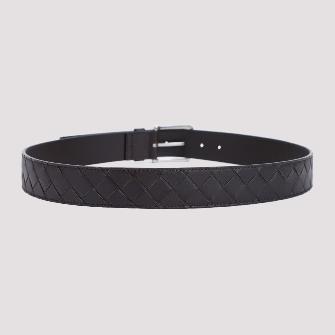 Bottega Veneta Black Lamb Leather Belt