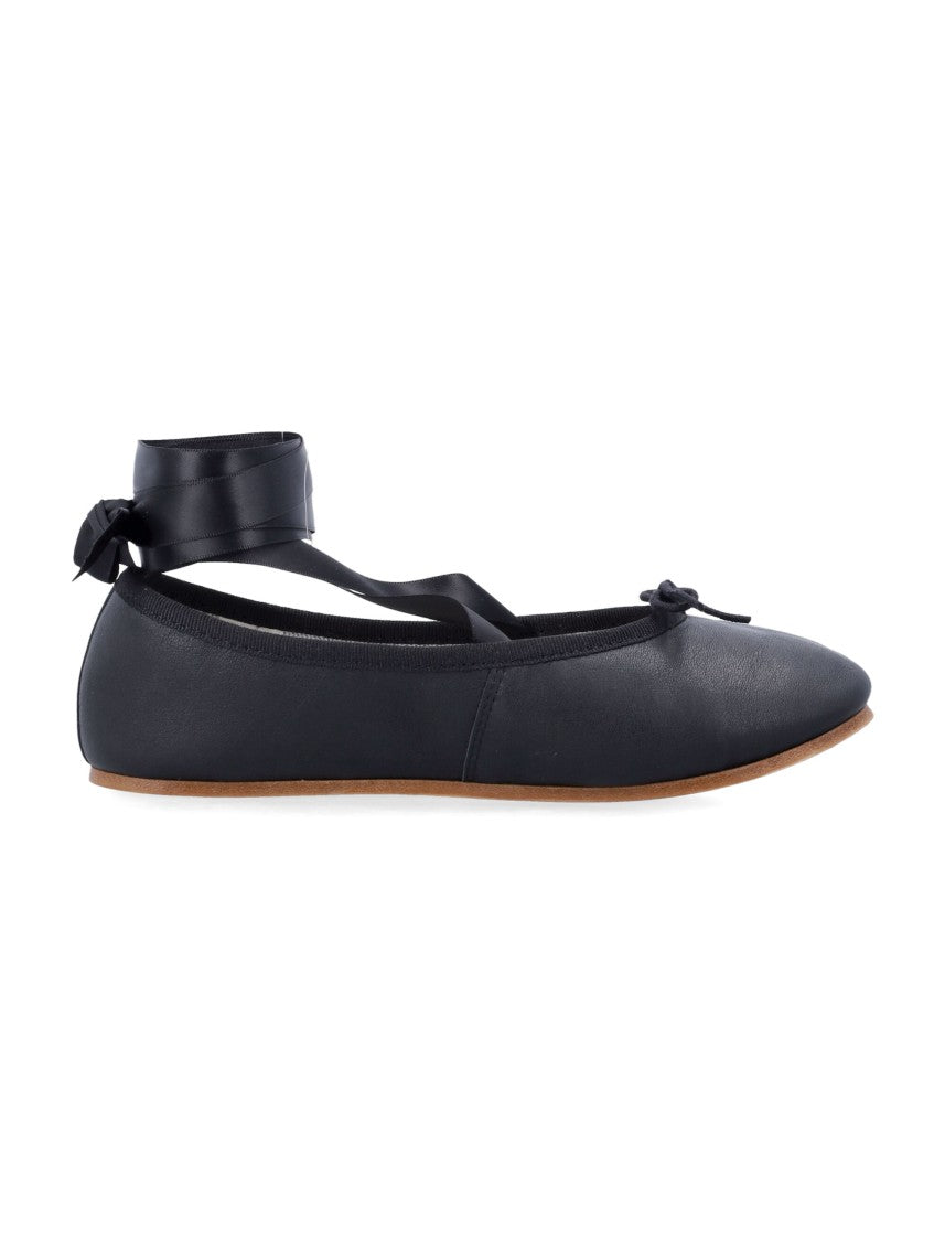 Repetto Sophia Ballet Flats With Rounded Toe