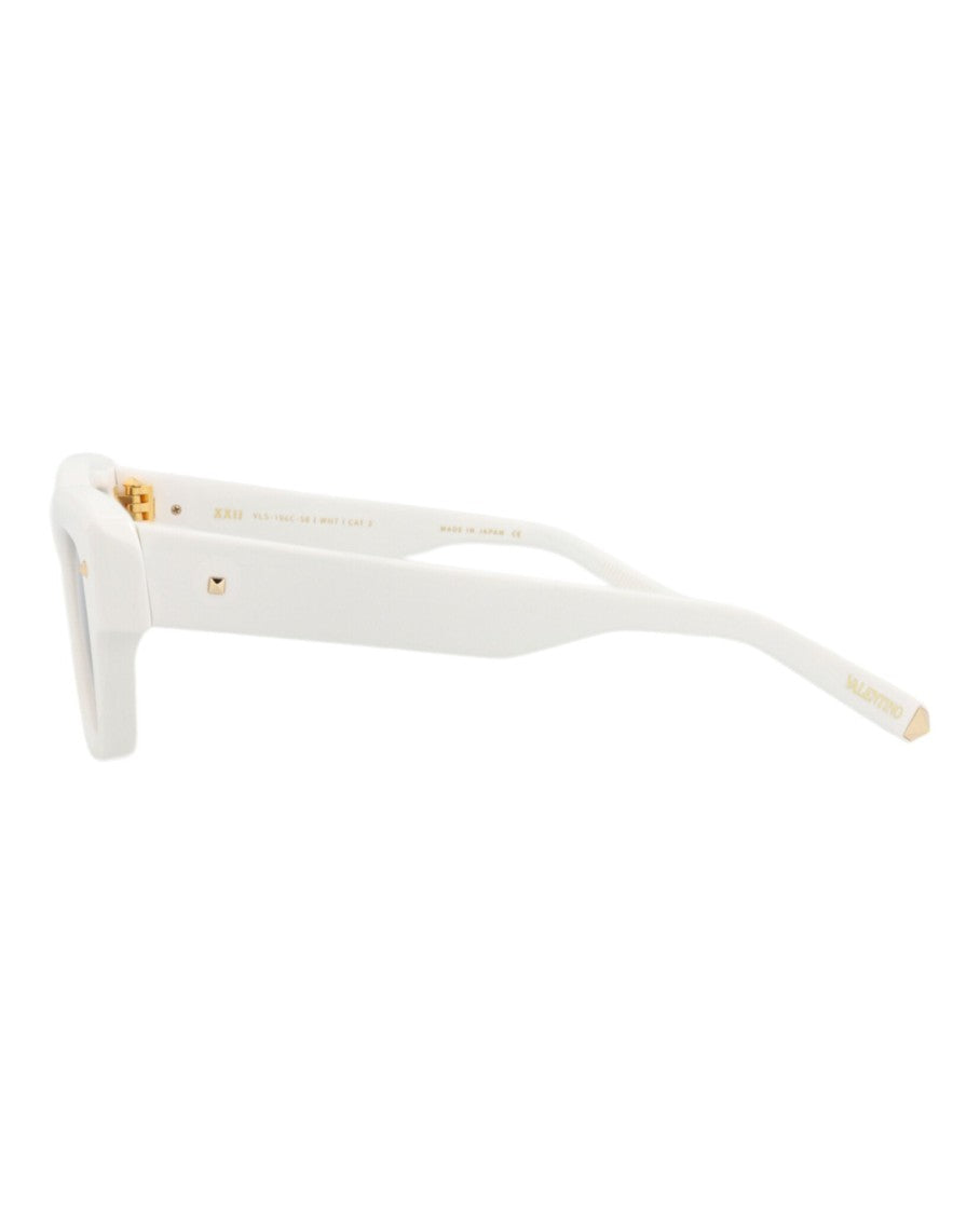 Valentino Square-Frame Recycled Acetate Sunglasses
