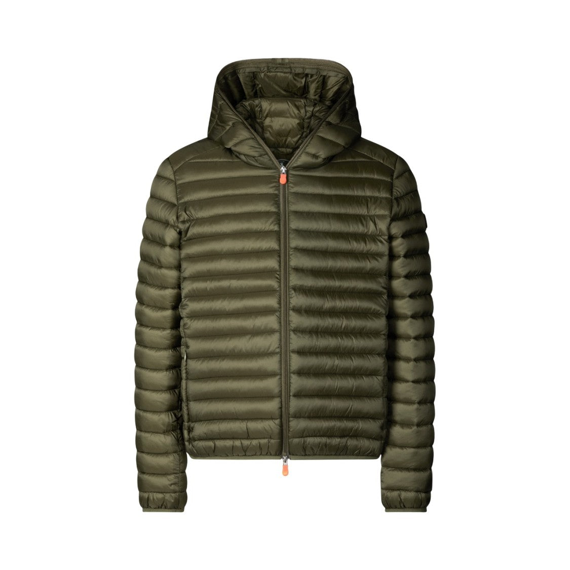 Save The Duck Lightweight Quilted Two-Way Hooded Jacket