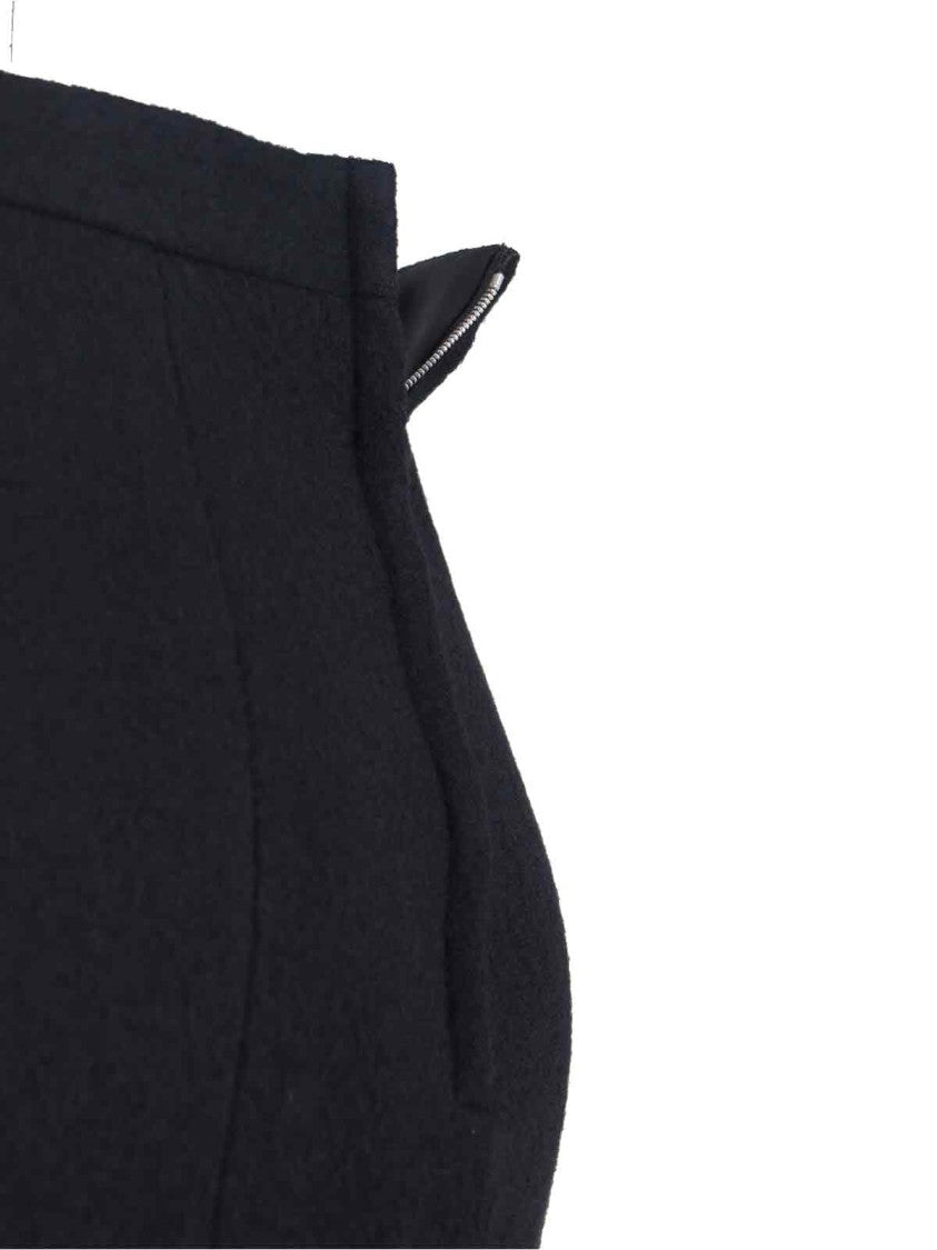 Dolce & Gabbana Classic Black Skirt With Silhouette