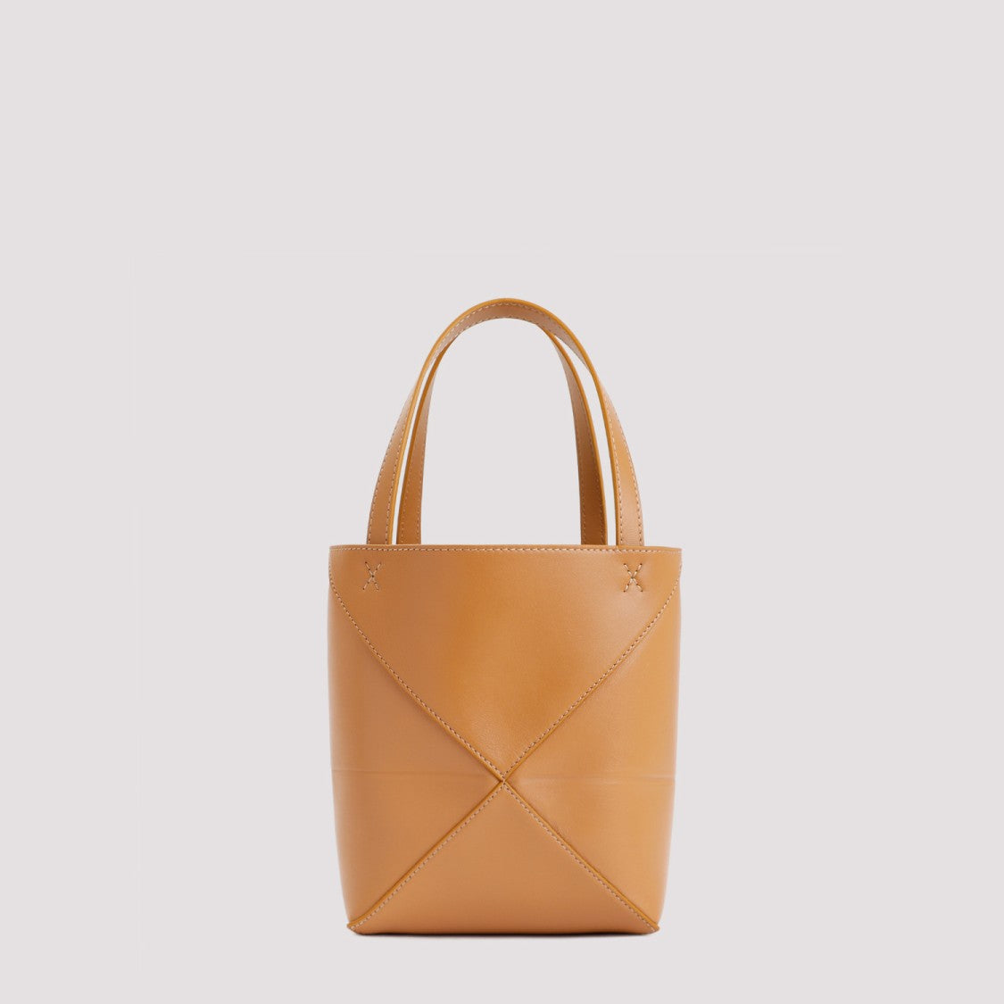 Loewe Warm Desert Calf Leather Puzzle Fold Tote Mini