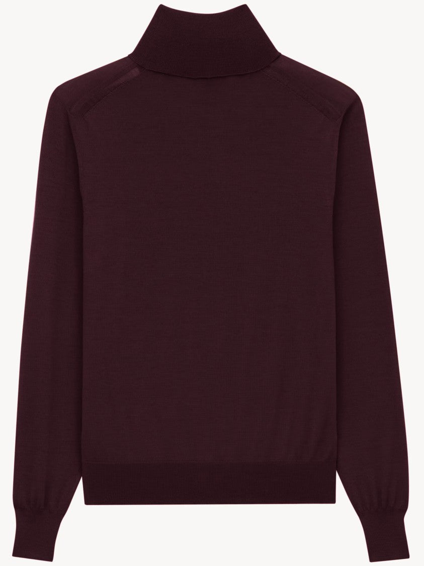 Saint Laurent Pull High Mock Neck Sweater