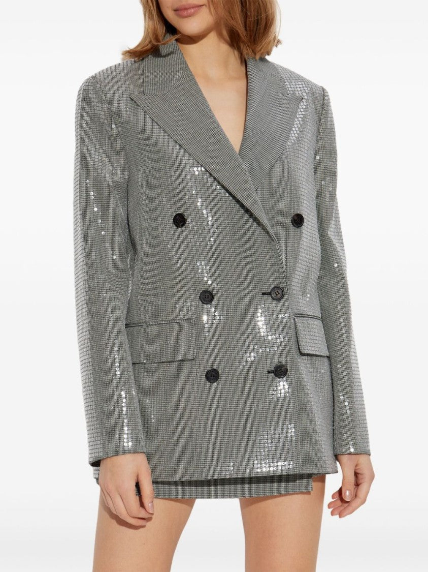 Golden Goose Micro Pied De Poule Check Blazer