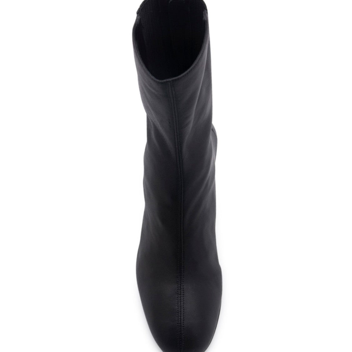 Aquazzura Black Leather Saint Honore Boots