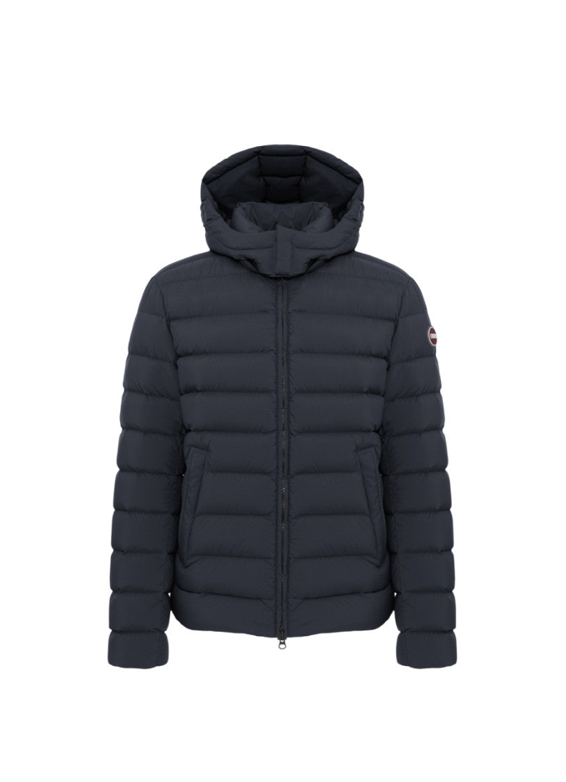 Colmar Black Versatile Removable Hood Down Jacket
