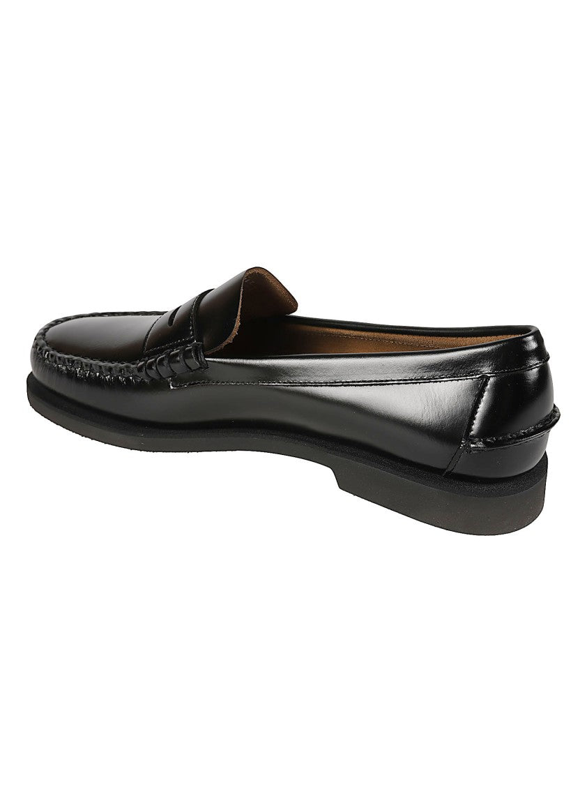 Sebago Dan Po Lt Polished Calfskin Penny Loafers