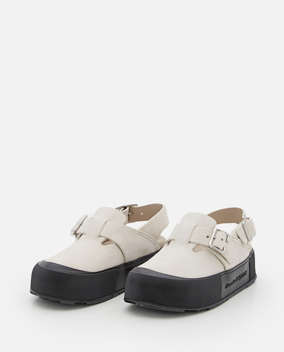 Alexander Mcqueen Leather Sandals