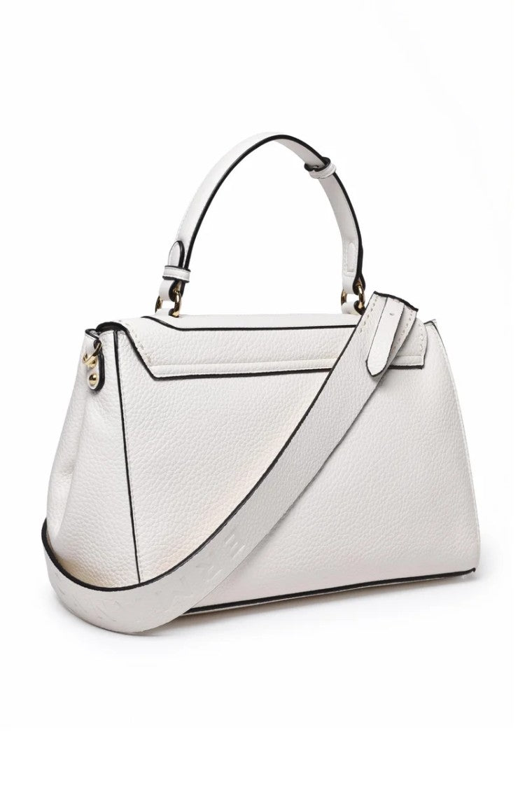 Ermanno Firenze Bea Flap Bag - White