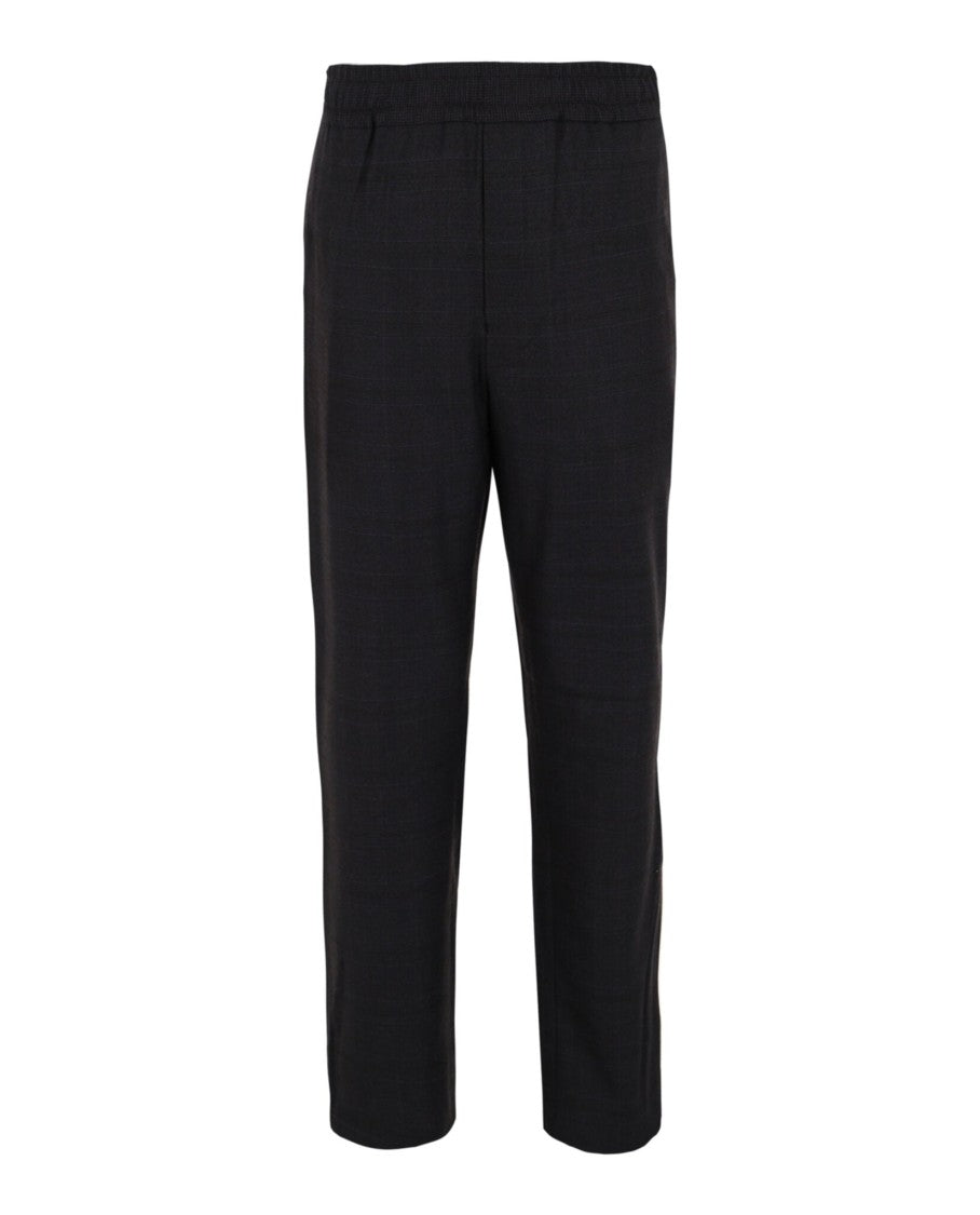 Ferragamo Drawstring Plaid Pants