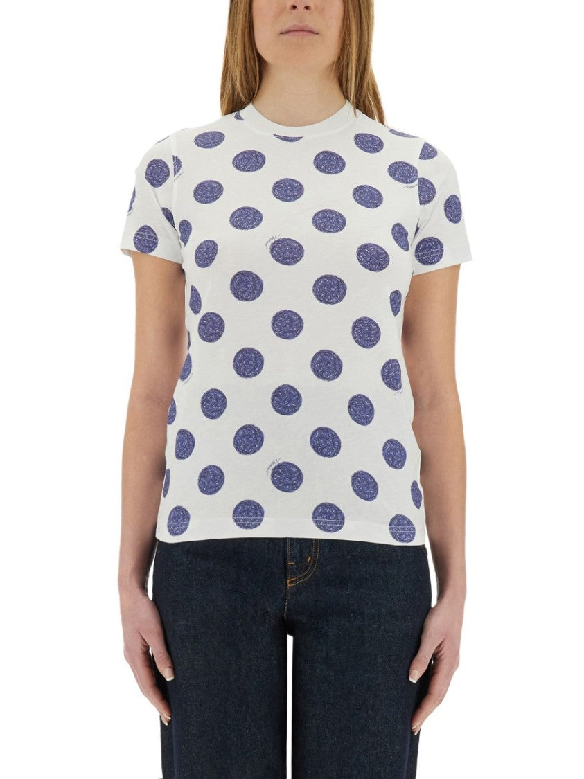 Moschino "Ballpoint Pen Polka Dots" T-Shirt