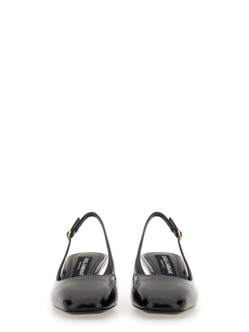 Dolce & Gabbana Patent Leather Slingback