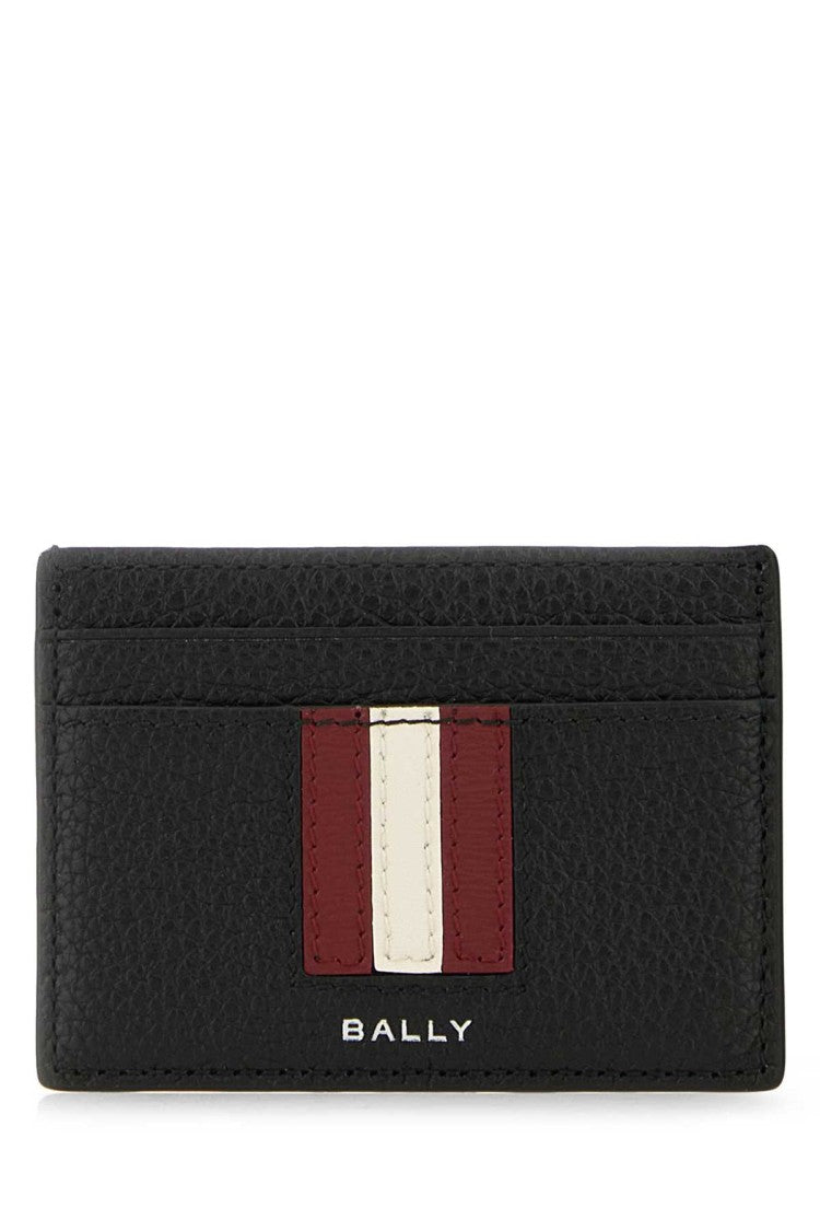 Bally Black Leather Card Holder