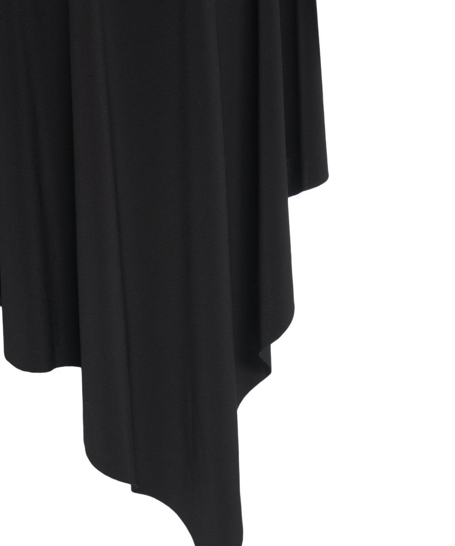 Norma Kamali Halter Neck Mini Dress 'Convertible'